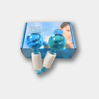 Globes de Massage Thermiques pour le Visage – Harmonie du Chaud et du Froid, rouleau de massage rond boule froid pour le visage