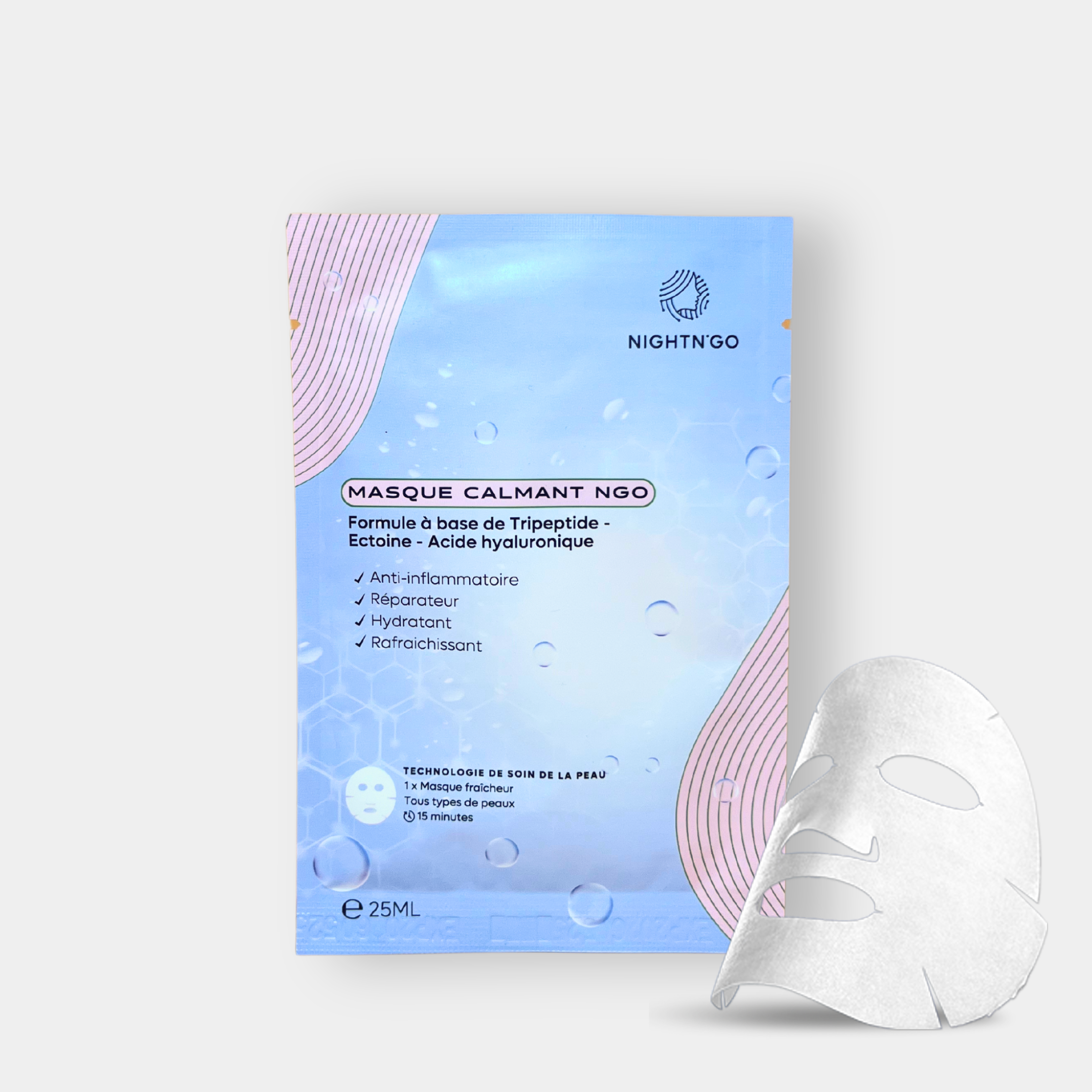 Masque réparateur, masque apaisant, masque hydratant, Ice masque ngo, peeling au algue, peeling naturel, peeling zena, peeling nightngo, masque cicatrisant, gel creme hydratante répératrice
