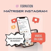 Formation E-learning Comment Maîtriser Instagram