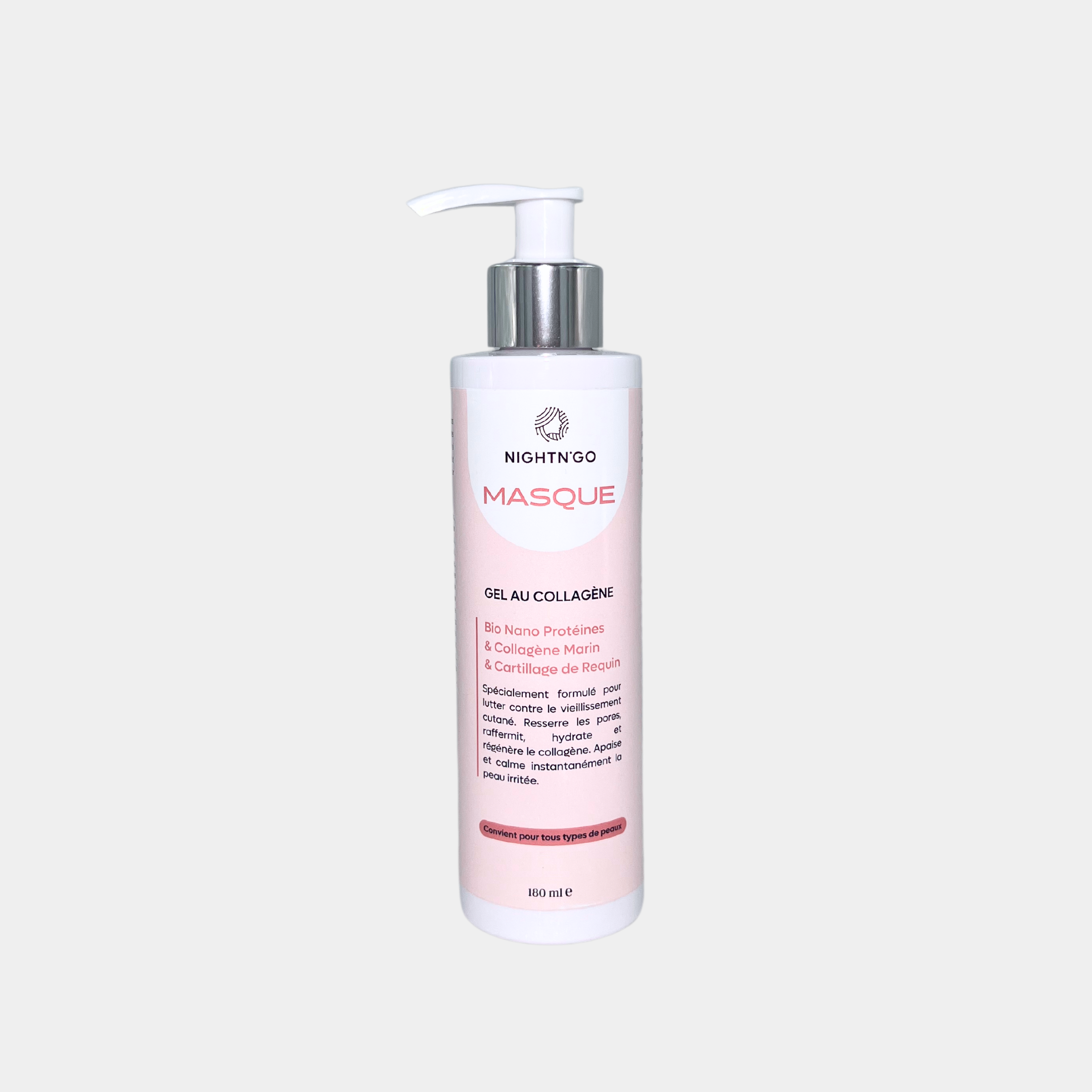 Masque gel collagène