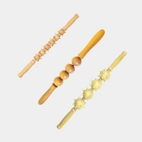 Rouleau de massage pour wood thérapie, maderothérapie, anti cellulite, drainage lymphatique
