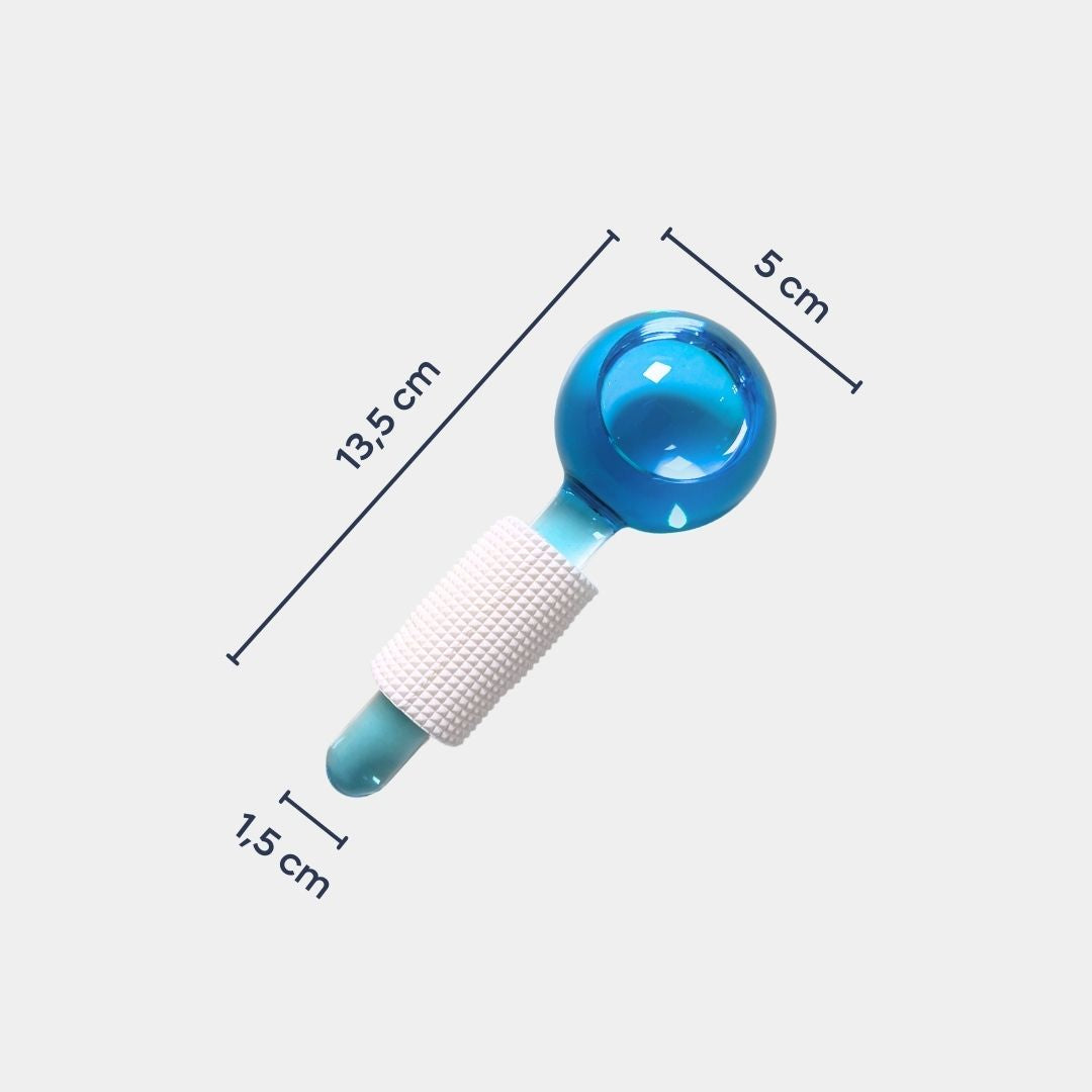 Globes de Massage Thermiques pour le Visage – Harmonie du Chaud et du Froid, rouleau de massage rond boule froid pour le visage