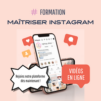 Formation  E-learning Comment Maîtriser Instagram