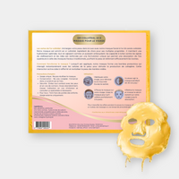 masque or visage, masque acide hyaluronique, masque or 24 K, Masque or collagene, masque visage gold 24 K carat