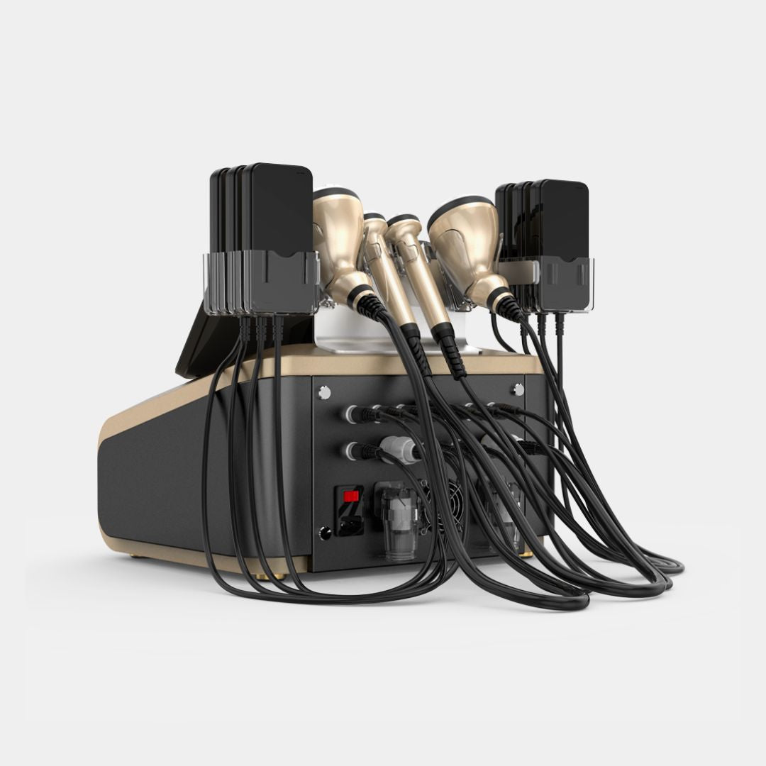 Machine, appareil Cavitation ultrasonore 30 kHz pour une réduction efficace des graisses, Radiofréquence  pour le raffermissement de la peau et la réduction des rides, Technologie Lipo Laser pour cibler et éliminer les cellules graisseuses de manière non invasive, Solutions esthétiques pour le visage et le corps, Rajeunissement cutané et amélioration de l’élasticité de la peau, Traitement non invasif, sûr et sans douleur, Idéal pour les instituts de beauté, spas et professionnels de la santé esthétique