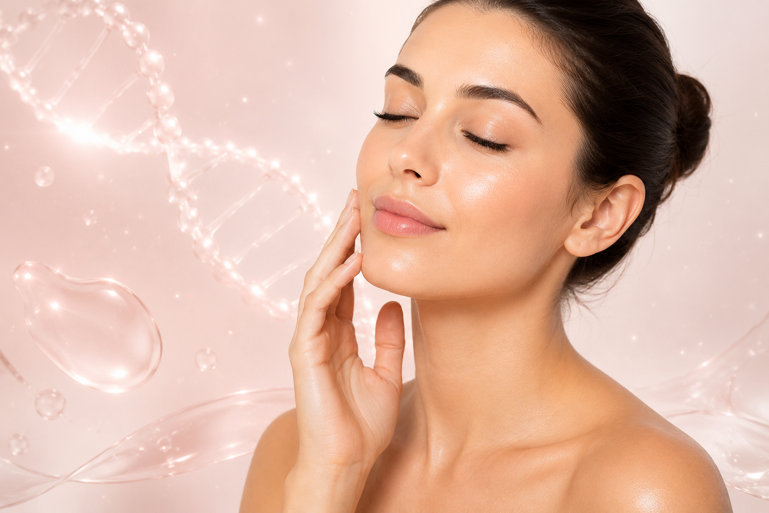 Résultat d’un soin professionnel avec la Crème Conductrice Sonic Nightn’go : peau plus souple, plus lisse et hydratée dès la première séance.