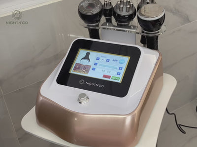 Présentation vidéo de l'appareil Super — cavitation radiofréquence vacuum 40 kHz pour professionnels de l'esthétique, par NightN'Go