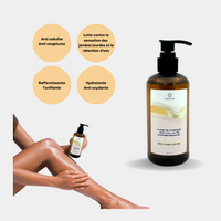Huile de massage anti cellulite, huile de massage amincissante tonifiante, huile pour le lifting colombien
